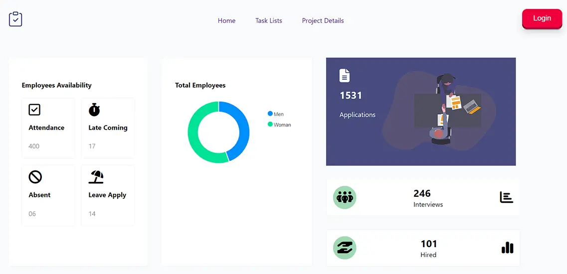 Project Management Tool preview